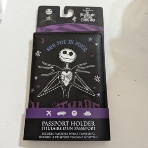 nightmare before Christmas passport holder